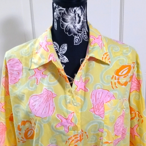 🌞VTG Lilly Pulitzer🌞 - L/S Button Down - Picture 5 of 12